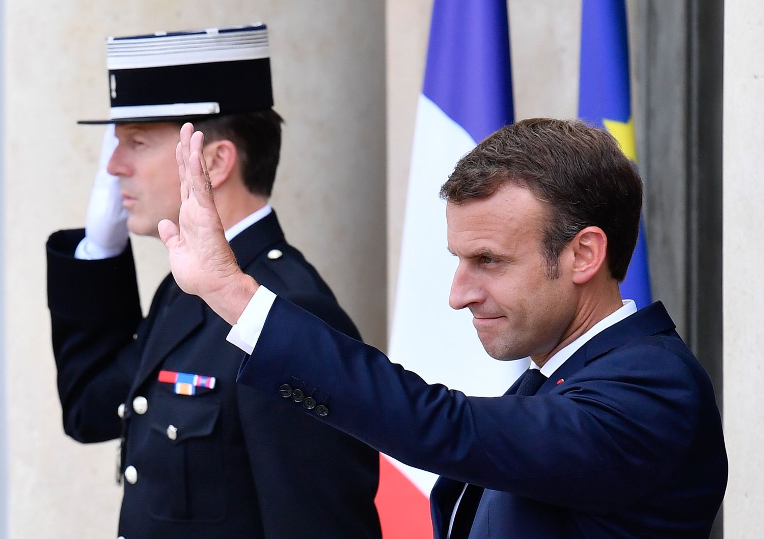 &nbsp;Emmanuel Macron (Afp)