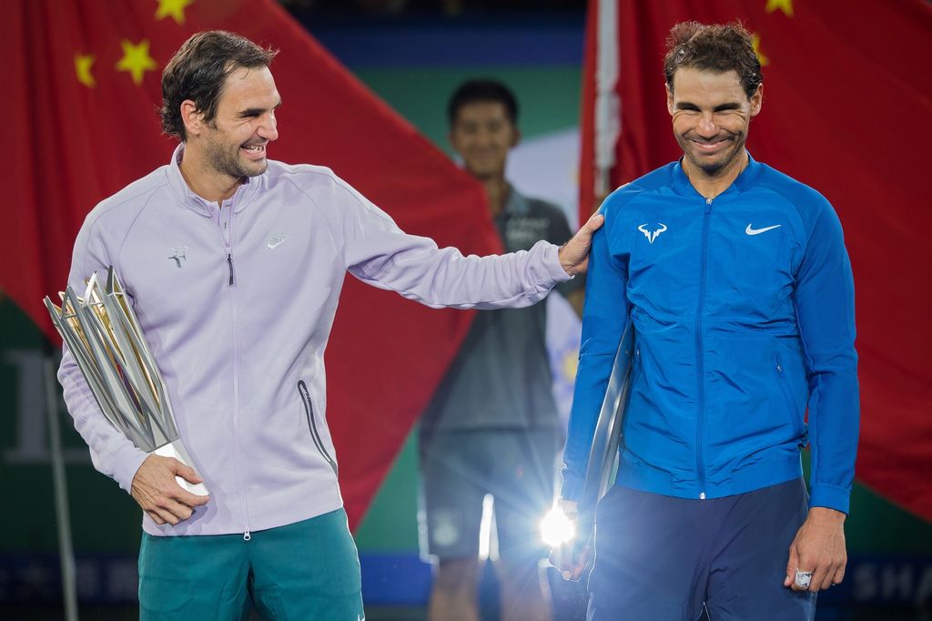 &nbsp;Federer e Nadal