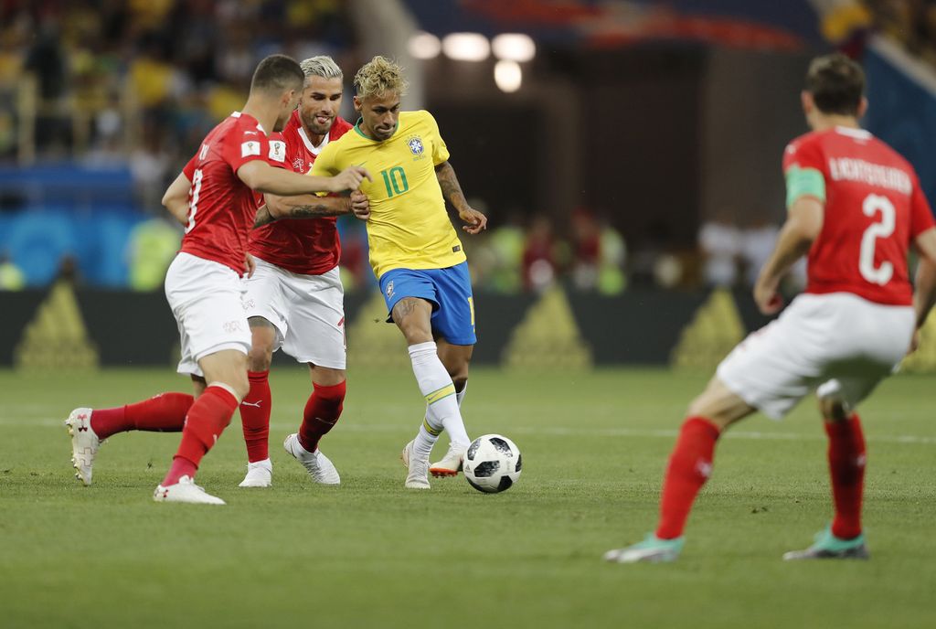 &nbsp;Svizzera-Brasile &egrave; finita 1-1