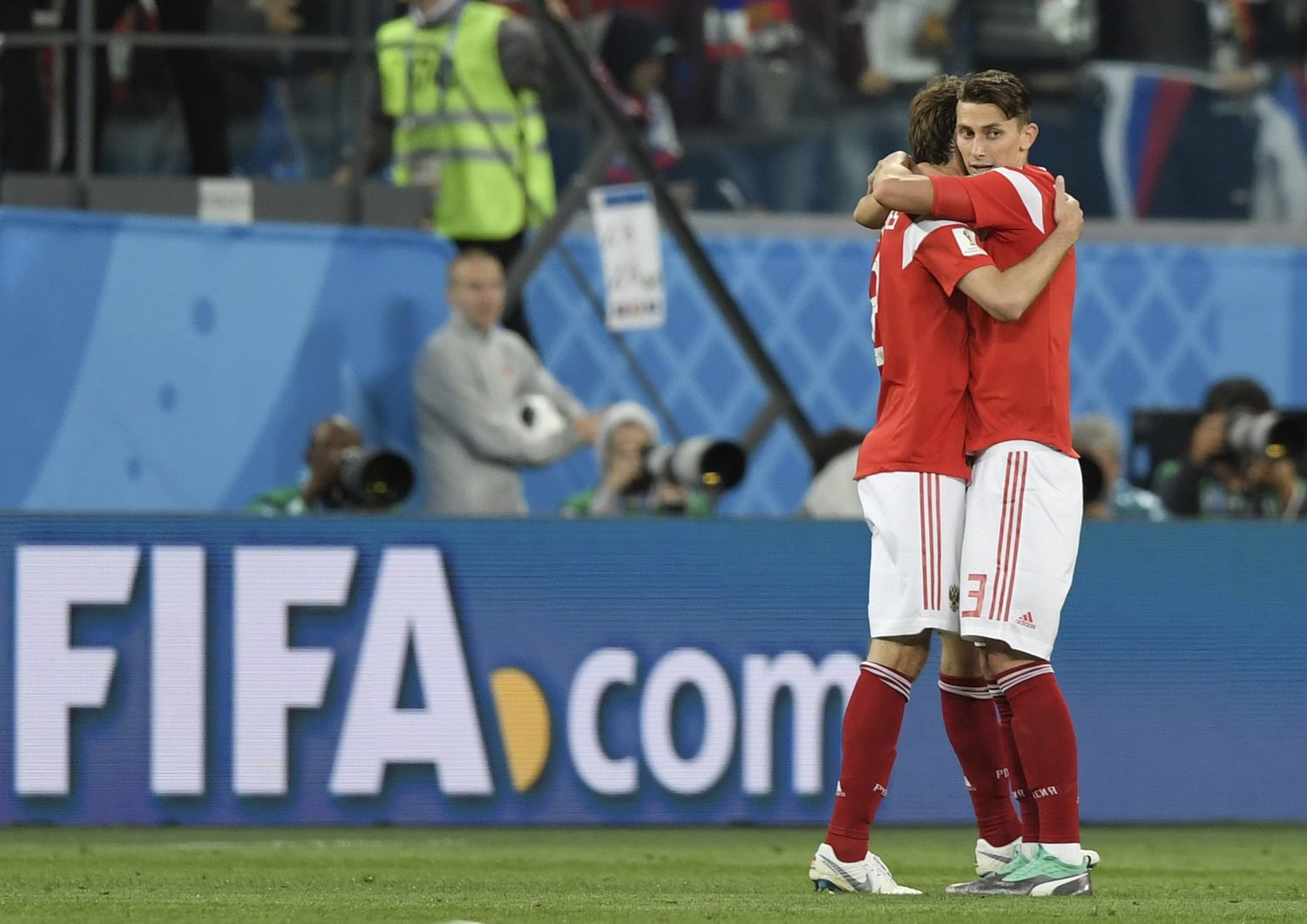 Mondiali: Russia agli ottavi, batte 3-1 l&#39;Egitto e lo elimina