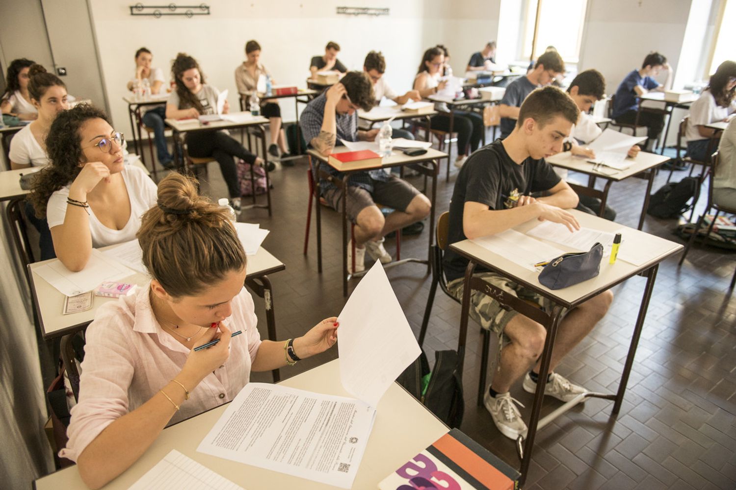 &nbsp;La prima prova della Maturit&agrave; 2018 al liceo Vittorio Alfieri di Torino