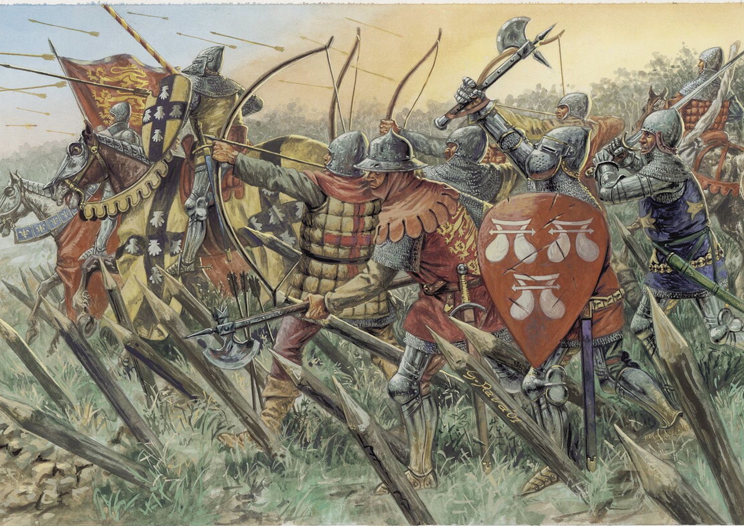Battaglia medievale (Afp)&nbsp;
