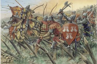 Battaglia medievale (Afp)&nbsp;