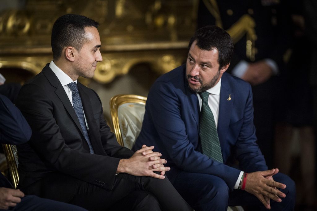 &nbsp;Luigi Di Maio e Matteo Salvini