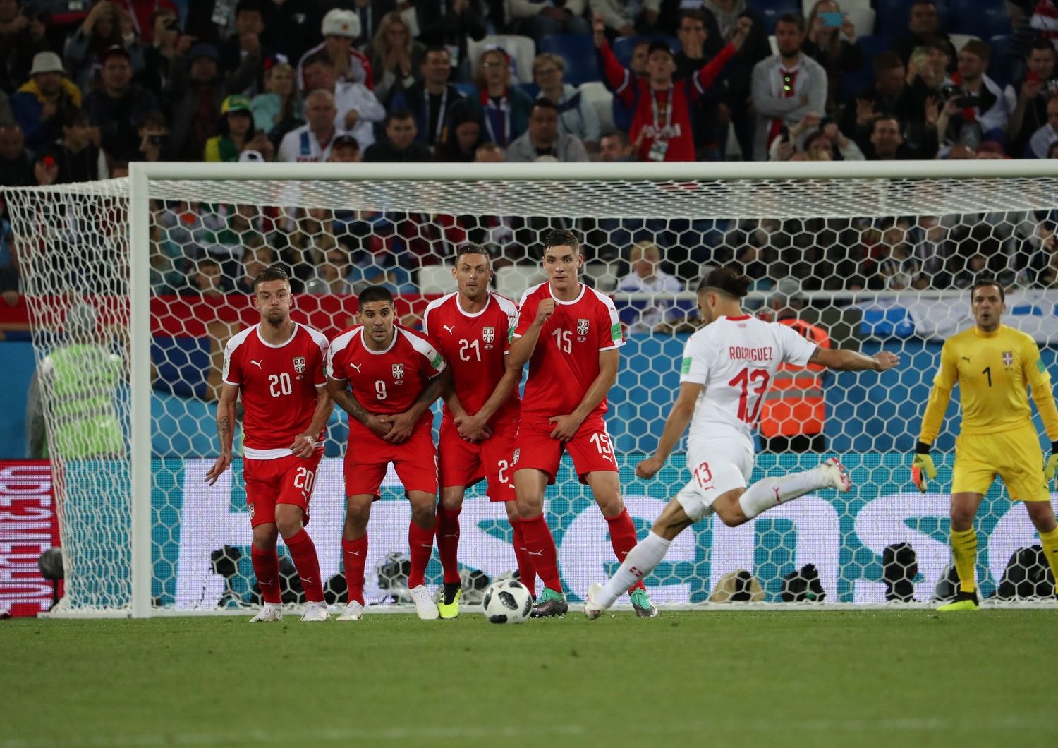Mondiali: la Svizzera batte la Serbia 2-1 in rimonta