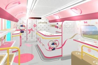 In Giappone arriva il pendolino&nbsp;Hello&nbsp;Kitty,&nbsp;supertreno&nbsp;dedicato al&nbsp;superbrand​