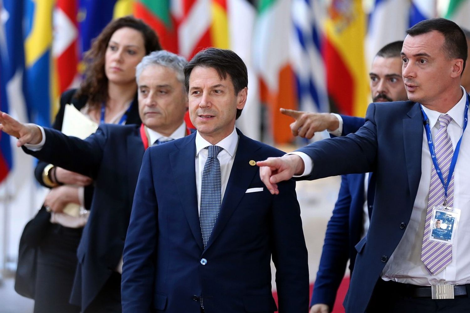 &nbsp;Giuseppe Conte a conclusione del vertice Ue sui migranti