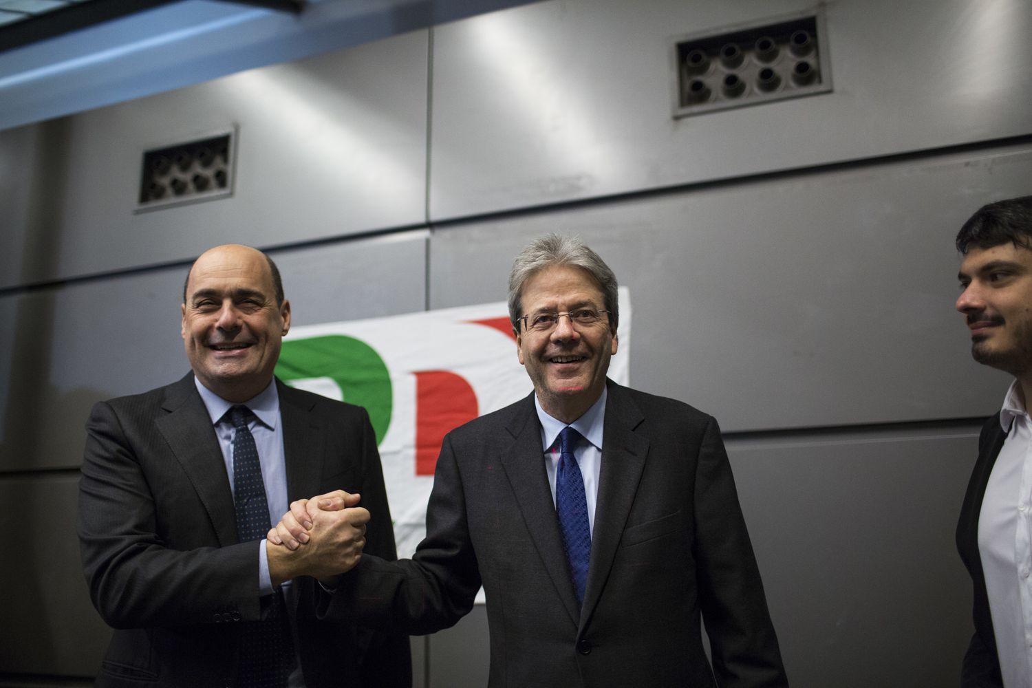 &nbsp;Nicola Zingaretti e Paolo Gentiloni