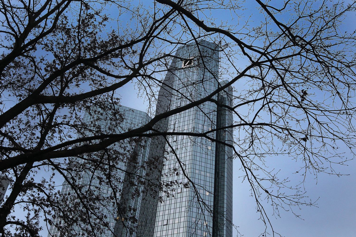 &nbsp;Il quartier generale di Deutsche Bank a Francoforte