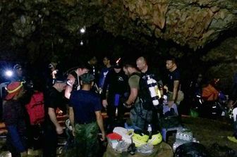 &nbsp;Le operazioni di soccorso nelle grotte tra Thailandia, Birmania e Laos