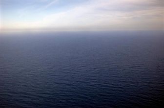 &nbsp;Il mare al largo della Libia dove &egrave; avvenuto il naufragio