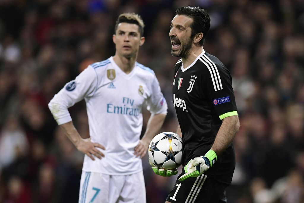 &nbsp;Cristiano Ronaldo e Gigi Buffon