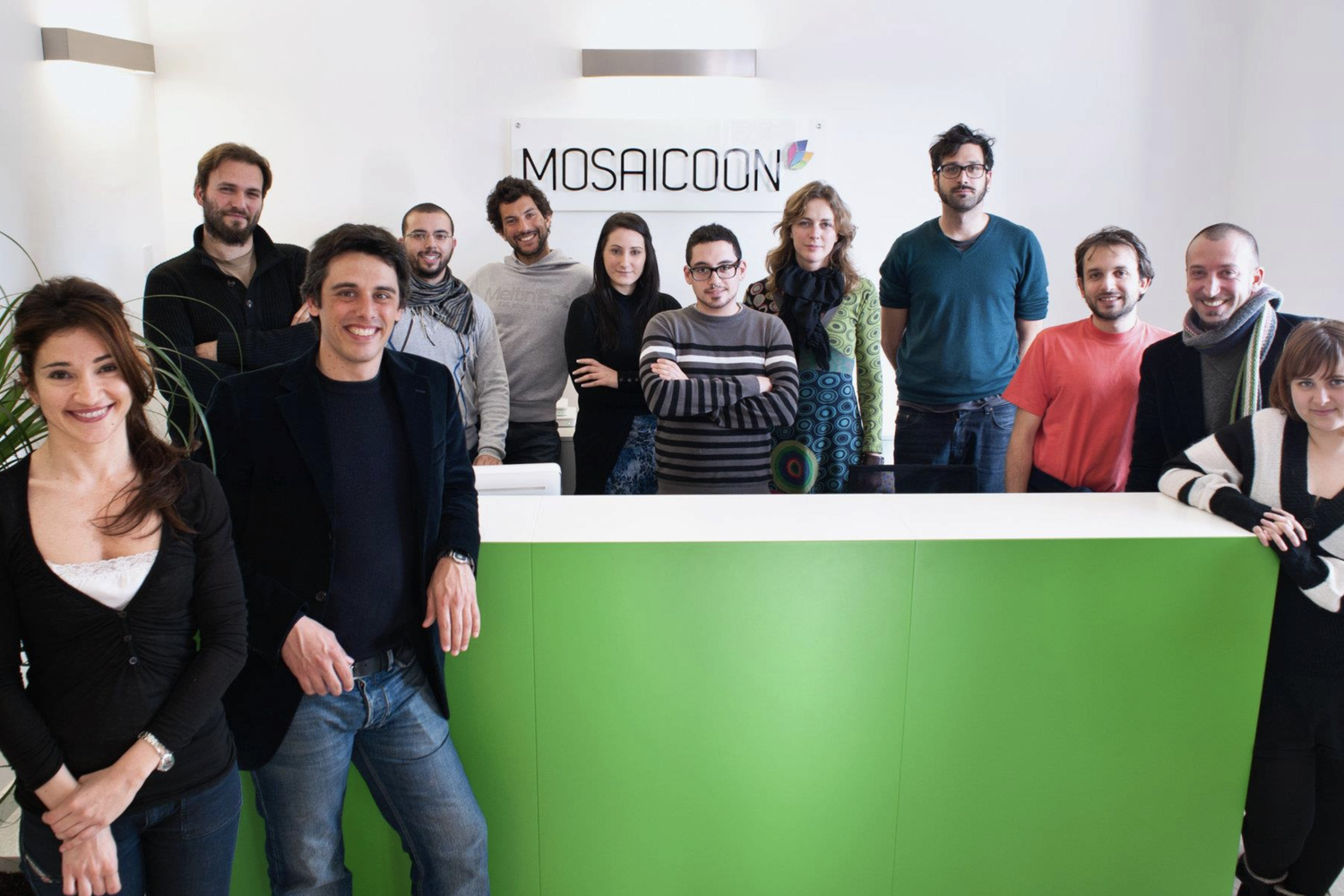 &nbsp;Il team di Mosaicoon&nbsp;