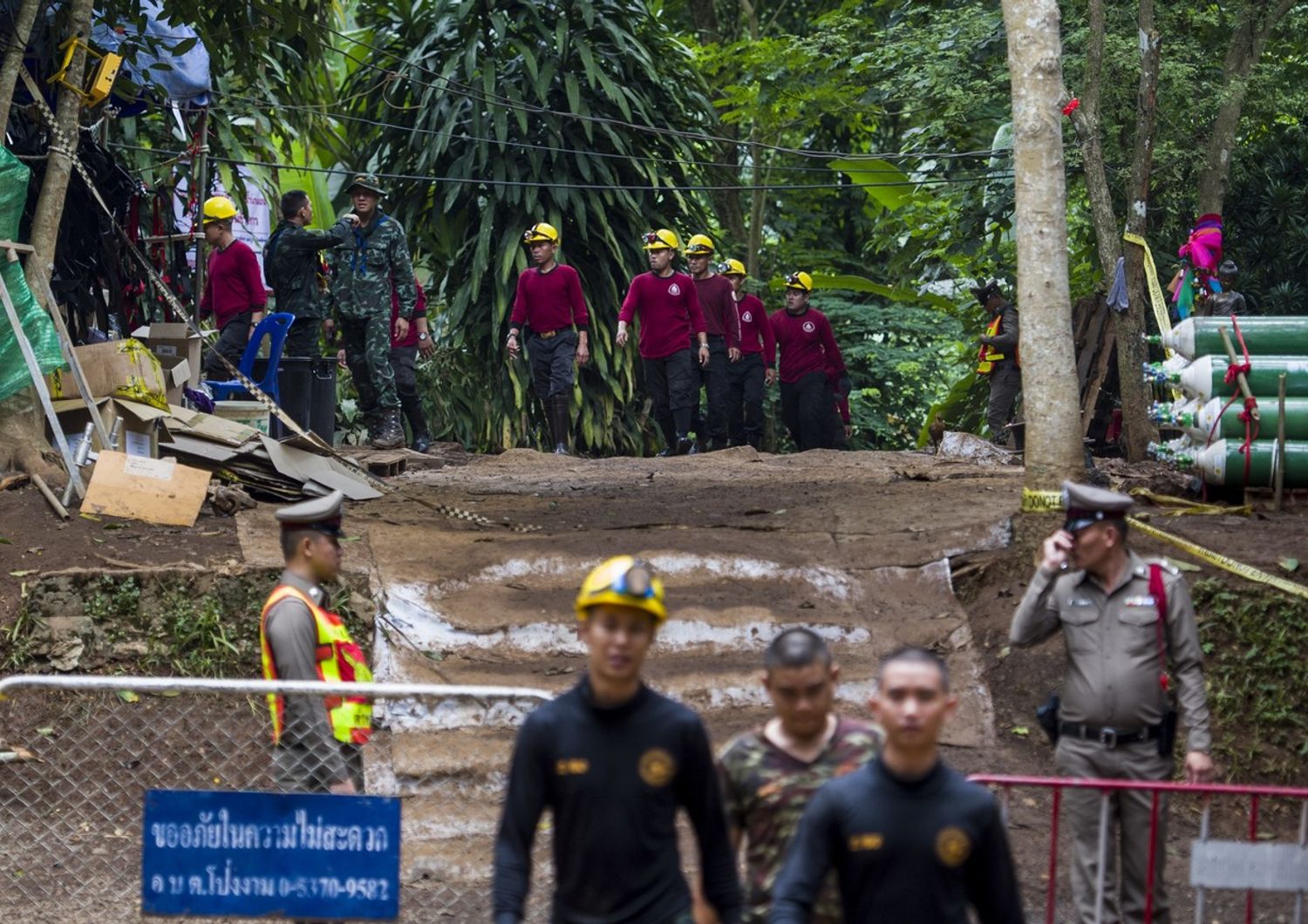 &nbsp;Grotta Thailandia, Tham Luang (AFP)