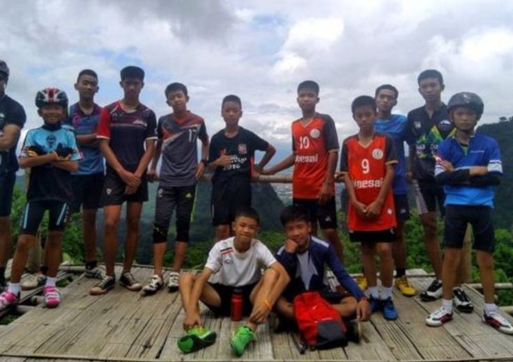 &nbsp;La squadra dei 'Cinghiali', intrappolata nella grotta in Thailandia