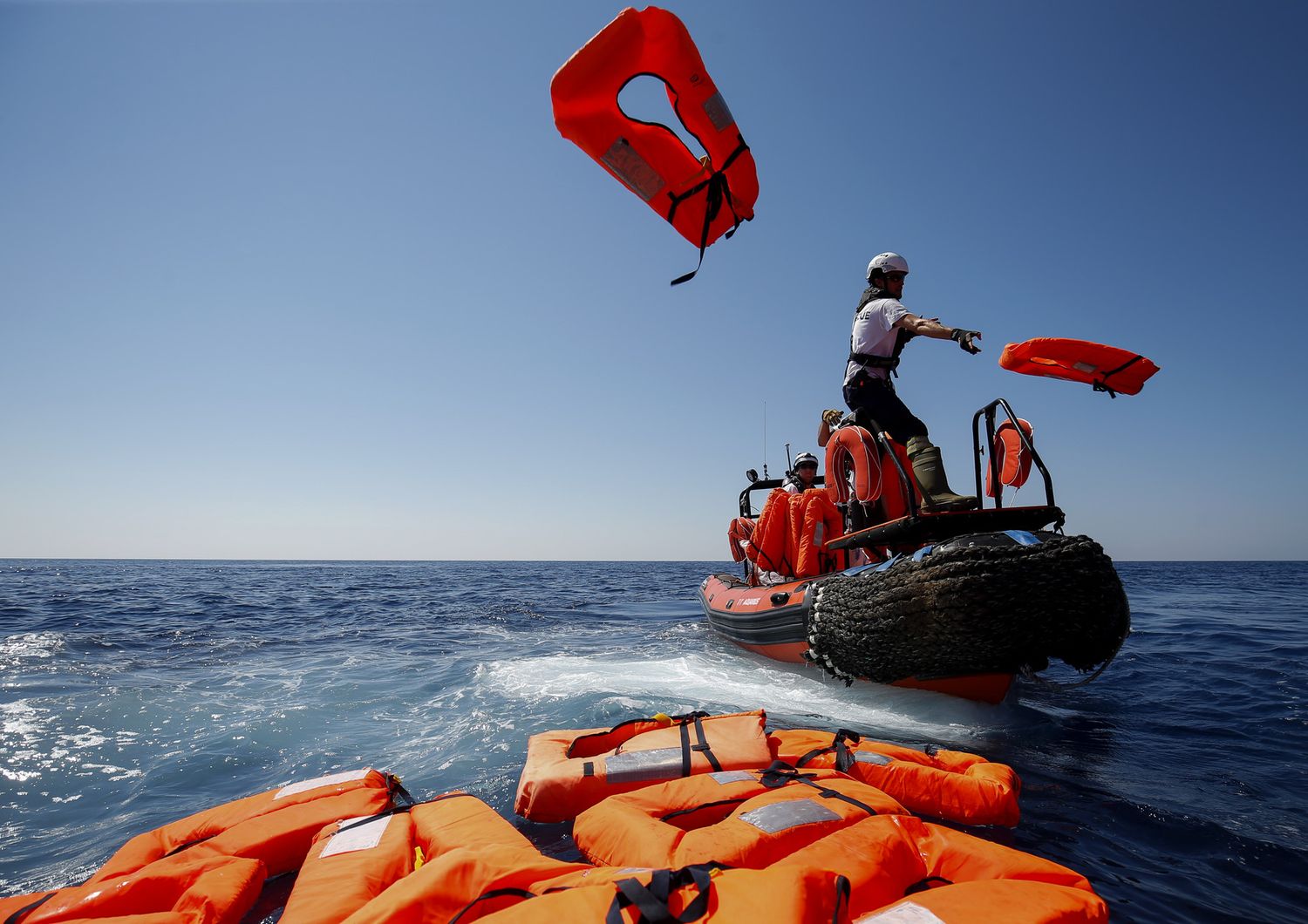 &nbsp;Un'operazione della nave Aquarius