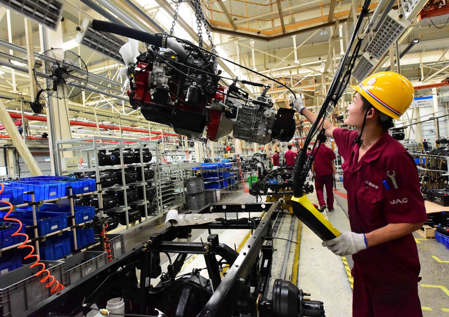 Fabbrica auto Cina (Afp)&nbsp;