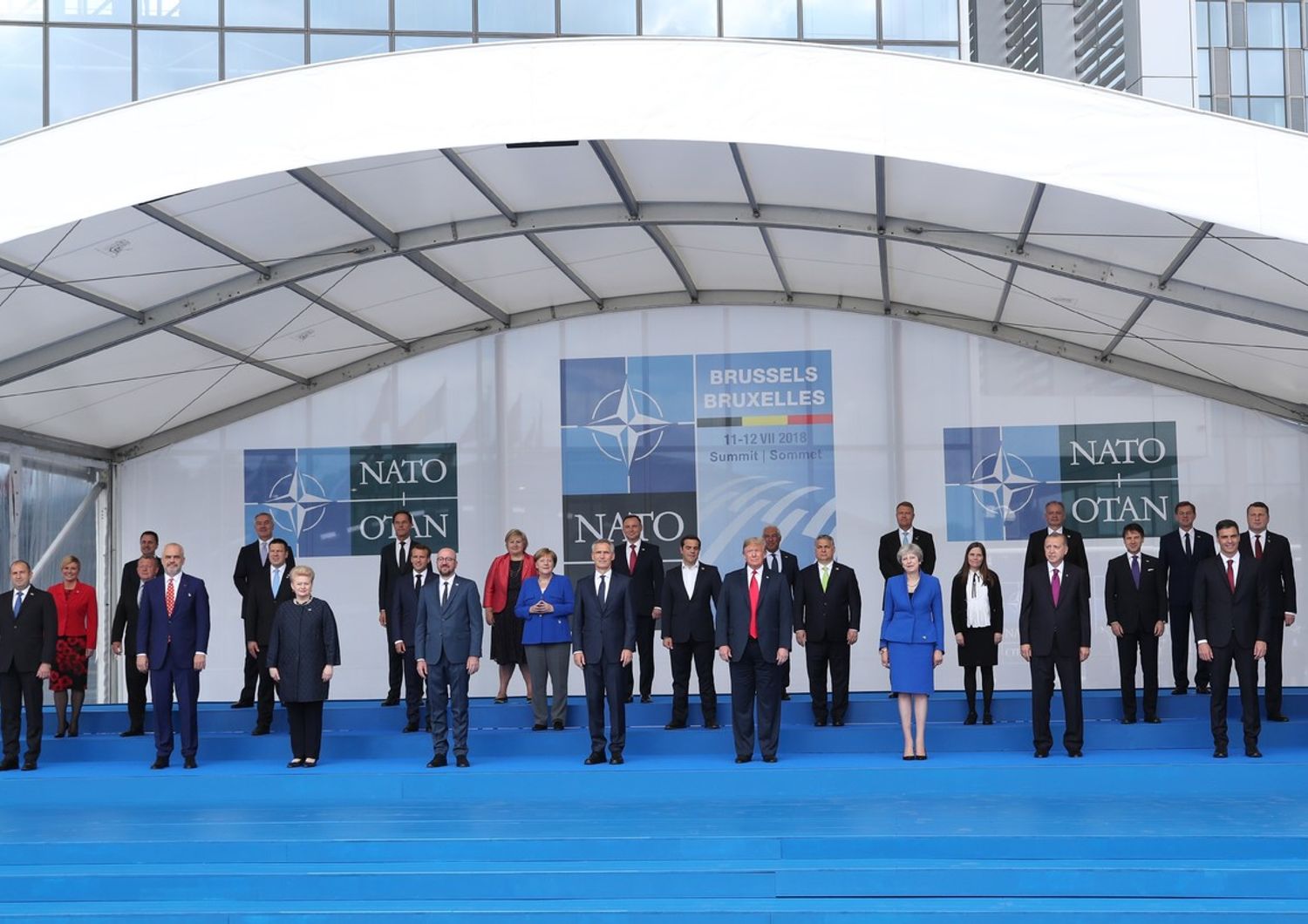 Summit Nato a Bruxelles (Afp)&nbsp;