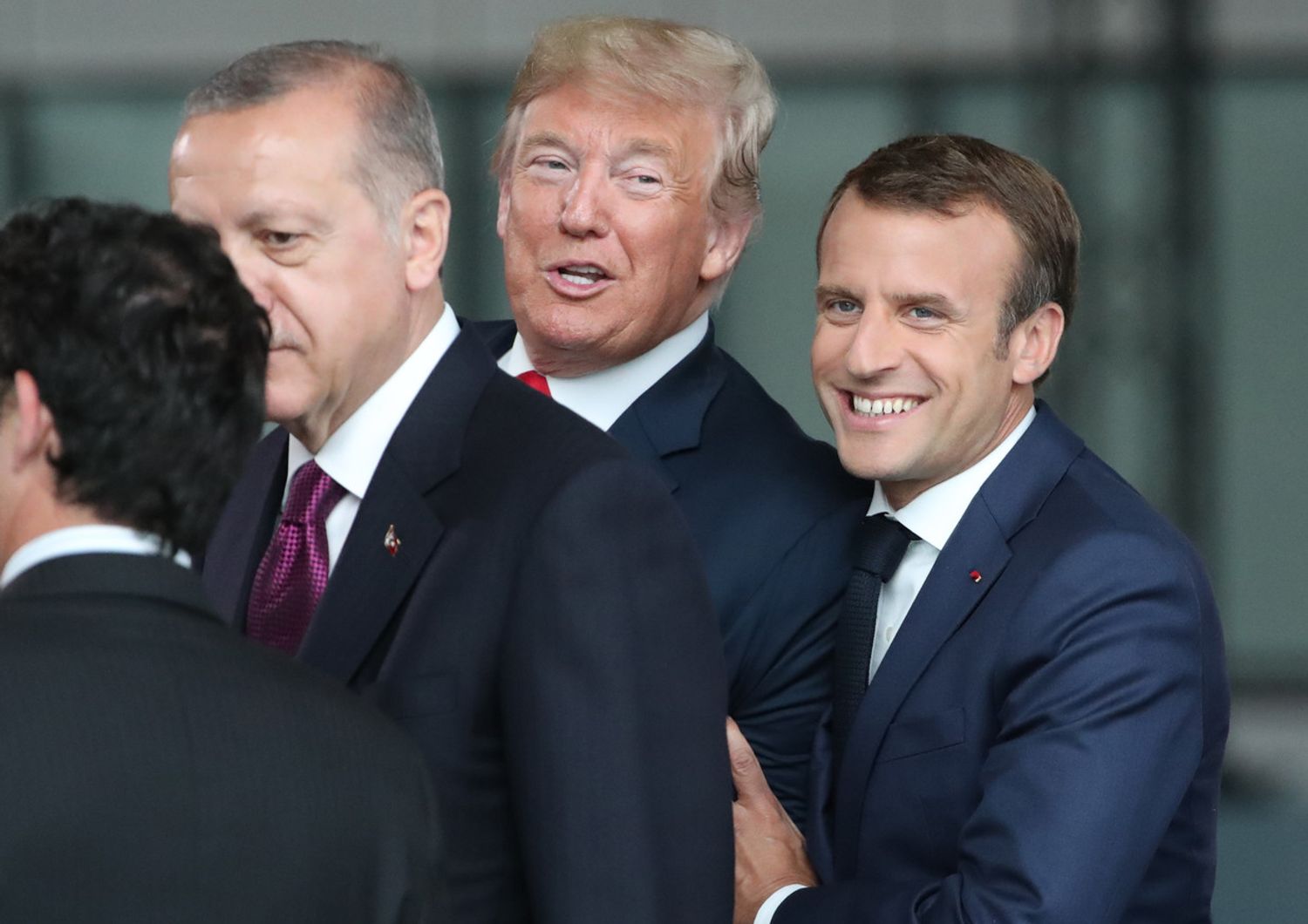 &nbsp;Erdogan, Trump e Macron