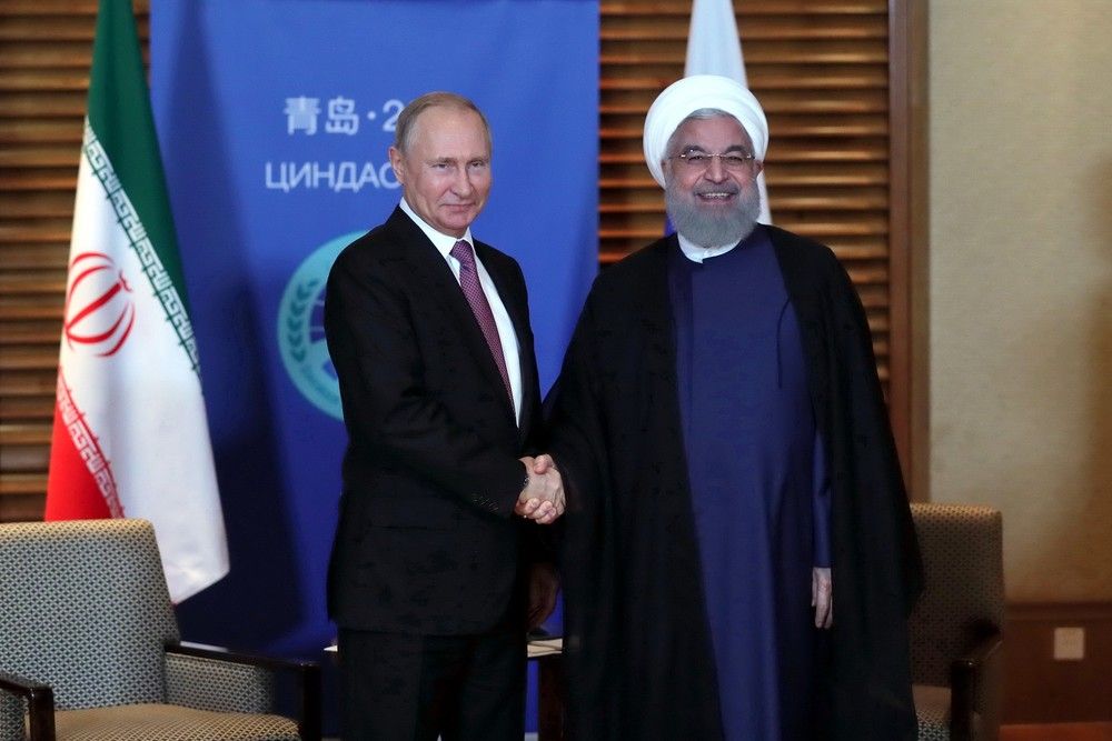 &nbsp;Putin e Rohani