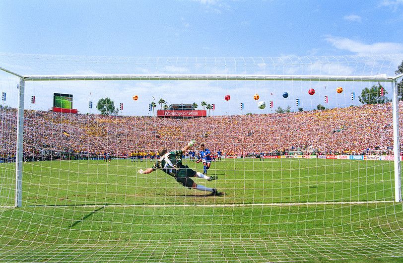 &nbsp; L'errore di Roberto Baggio nella finale dei Mondiali del 1994 contro il Brasile