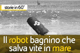 Storie in 60&rdquo;: Il bagnino robot che salva vite in mare