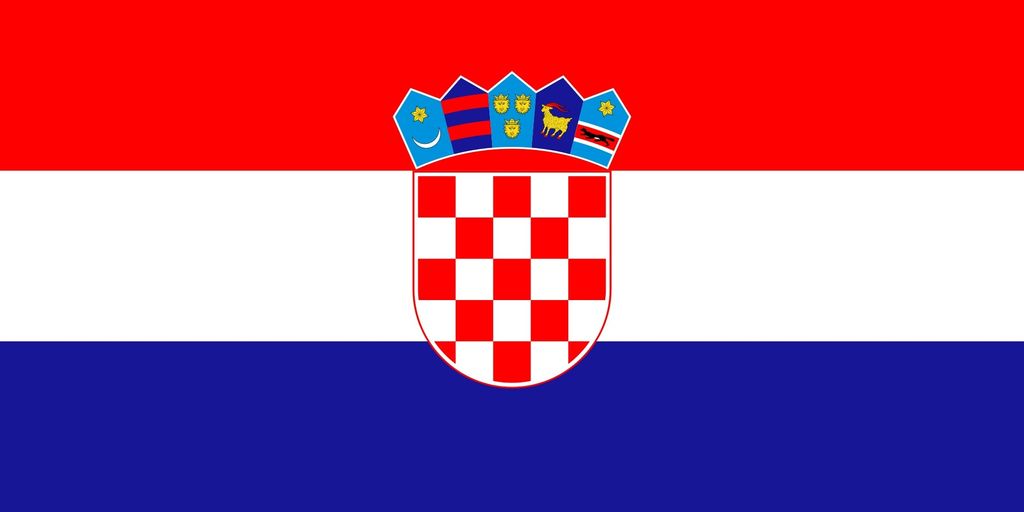 &nbsp;La bandiera della Croazia