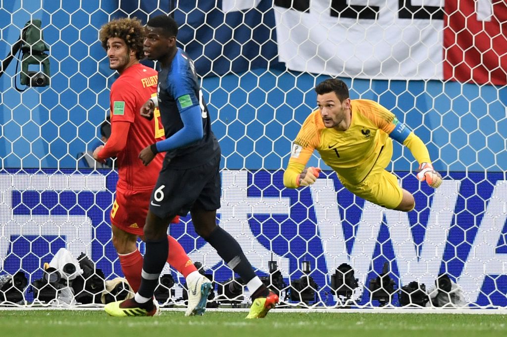 Francia-Belgio allo stadio di San Pietroburgo, 10 luglio 2018&nbsp;