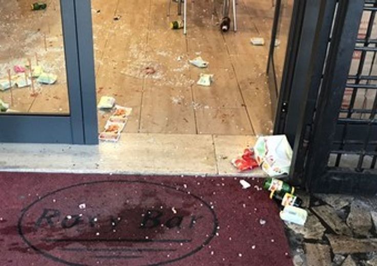 &nbsp; Il Roxy Bar alla Romanina devastato a giugno scorso