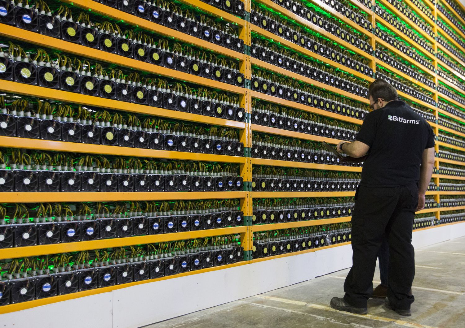 &nbsp;Una 'miniera' di Bitcoin in Quebec