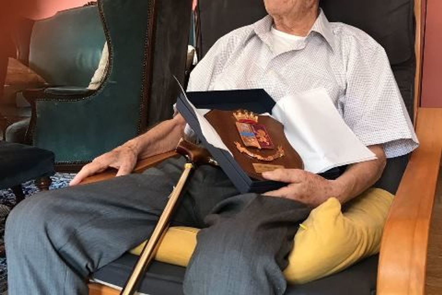 &nbsp;Ex poliziotto che compie 100 anni