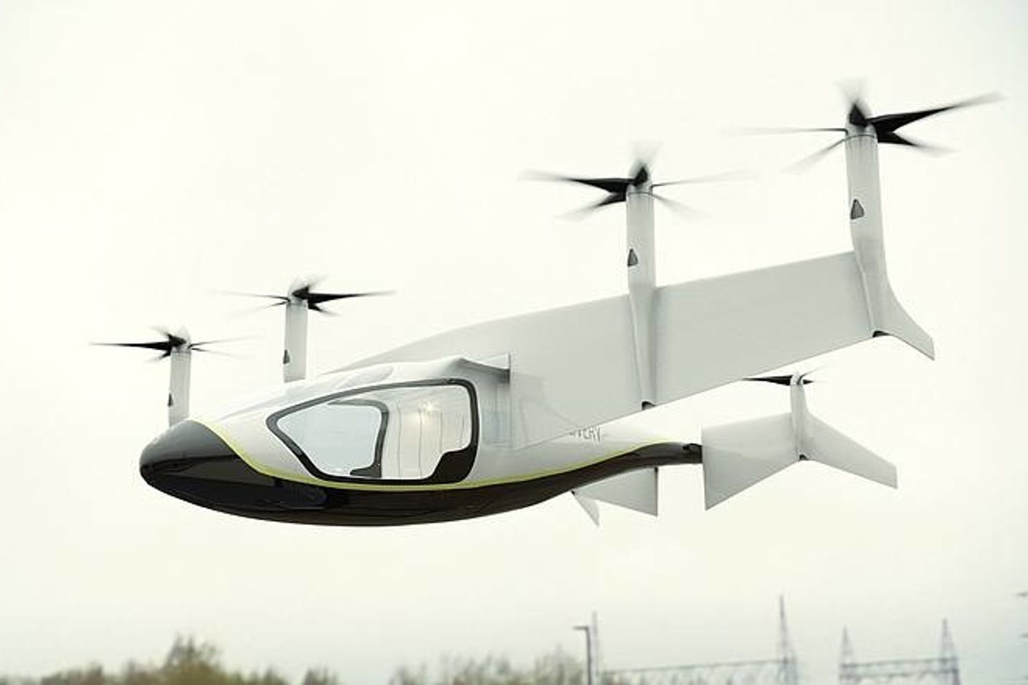 &nbsp;Il taxi volante Evlot di Rolls Royce