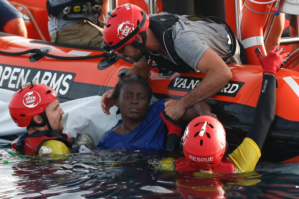 &nbsp;Josefa, la donna salvata dalla Ong Proactiva Open Arms