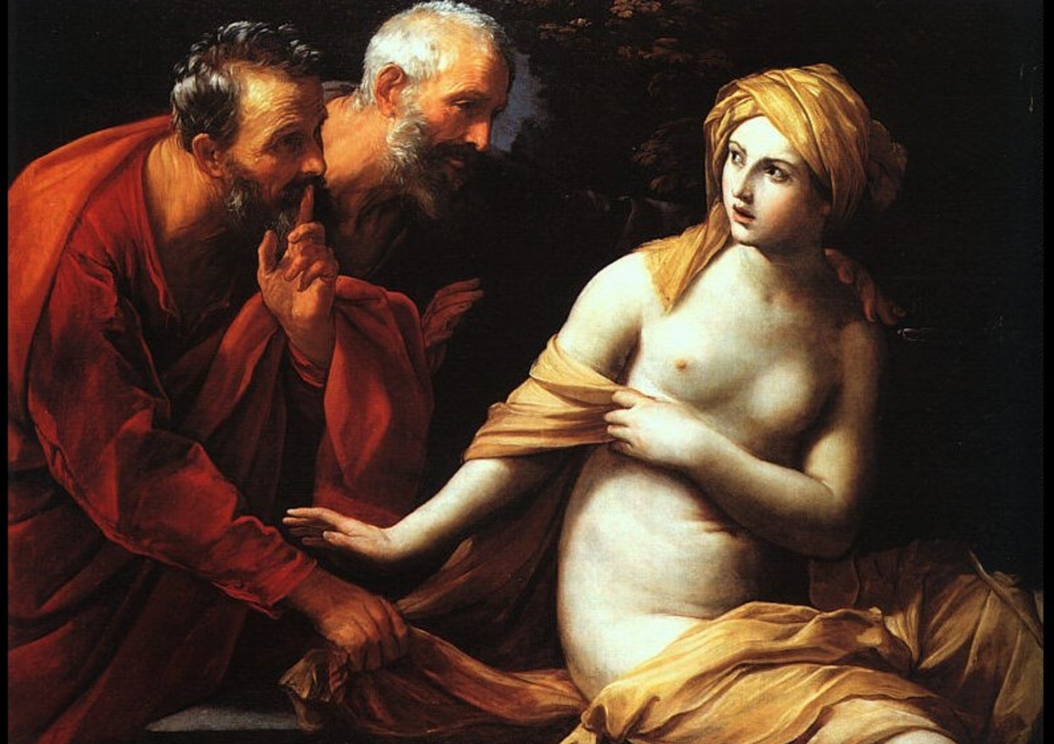 Susanna e i vecchioni di Guido Reni, 1620