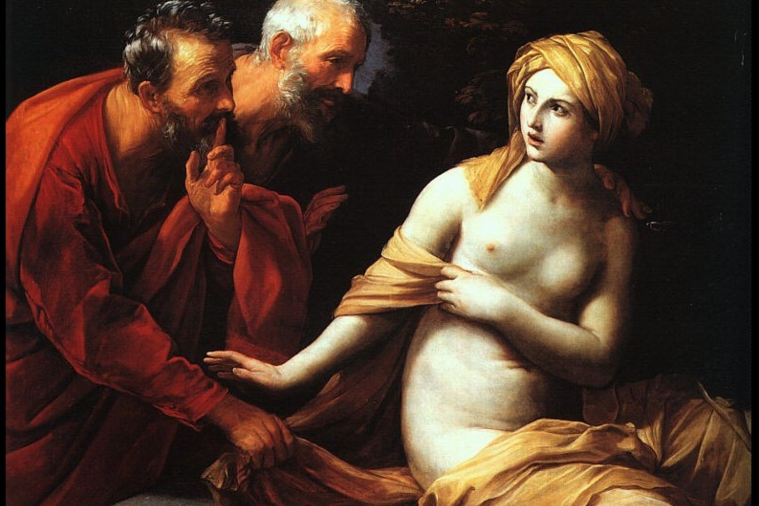 Susanna e i vecchioni di Guido Reni, 1620