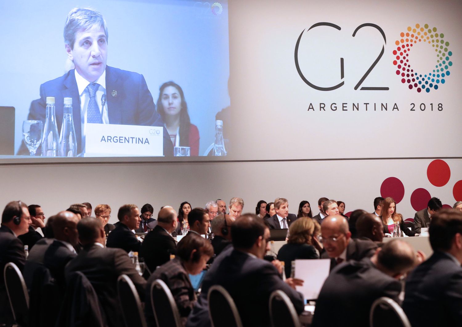 &nbsp;Un momento della riunione dei G20 a Buenos Aires