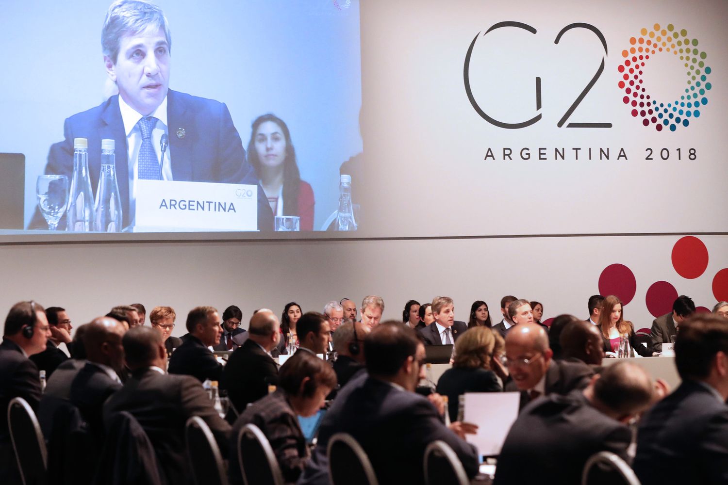 &nbsp;Un momento della riunione dei G20 a Buenos Aires