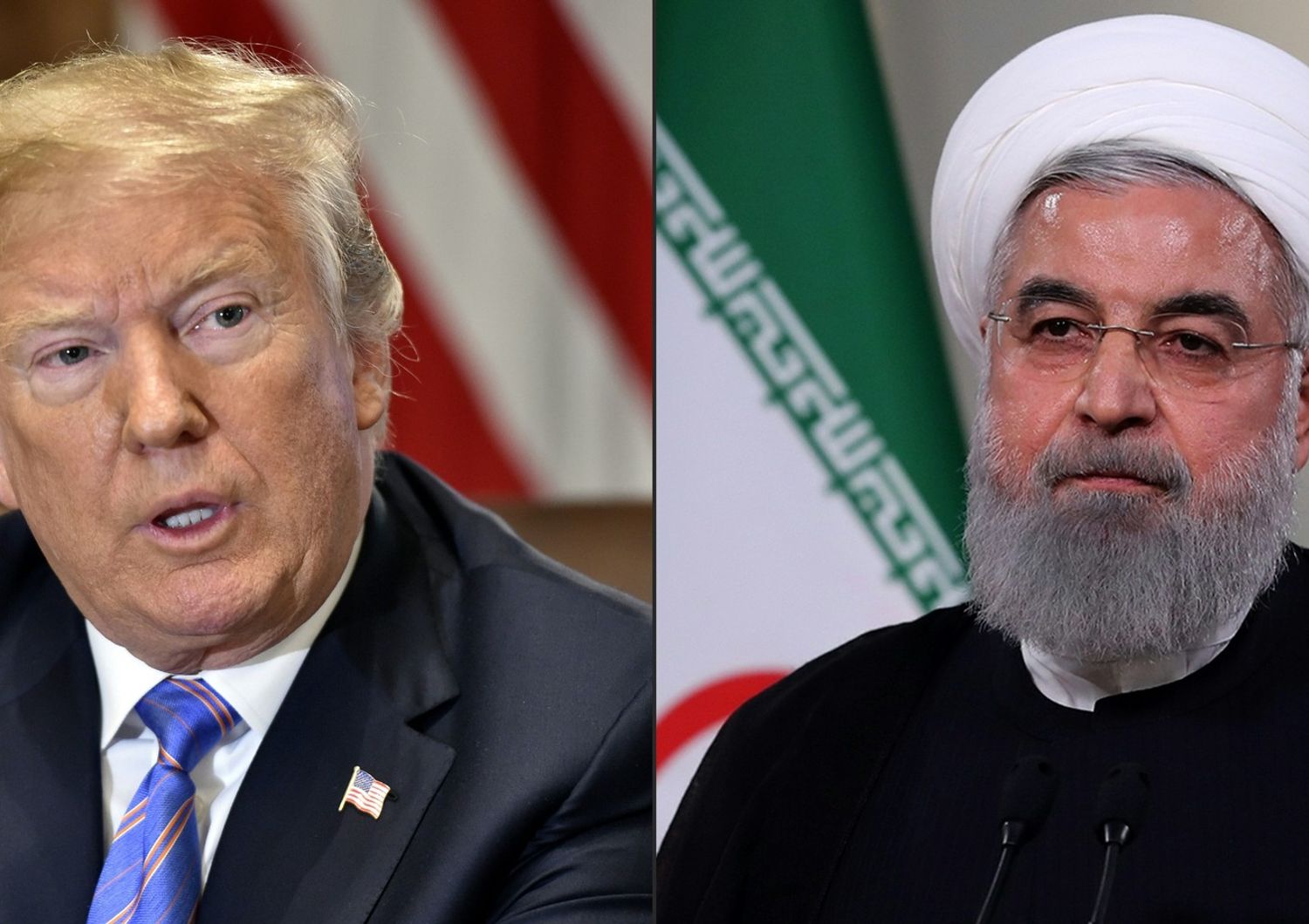 &nbsp;Trump e Rohani