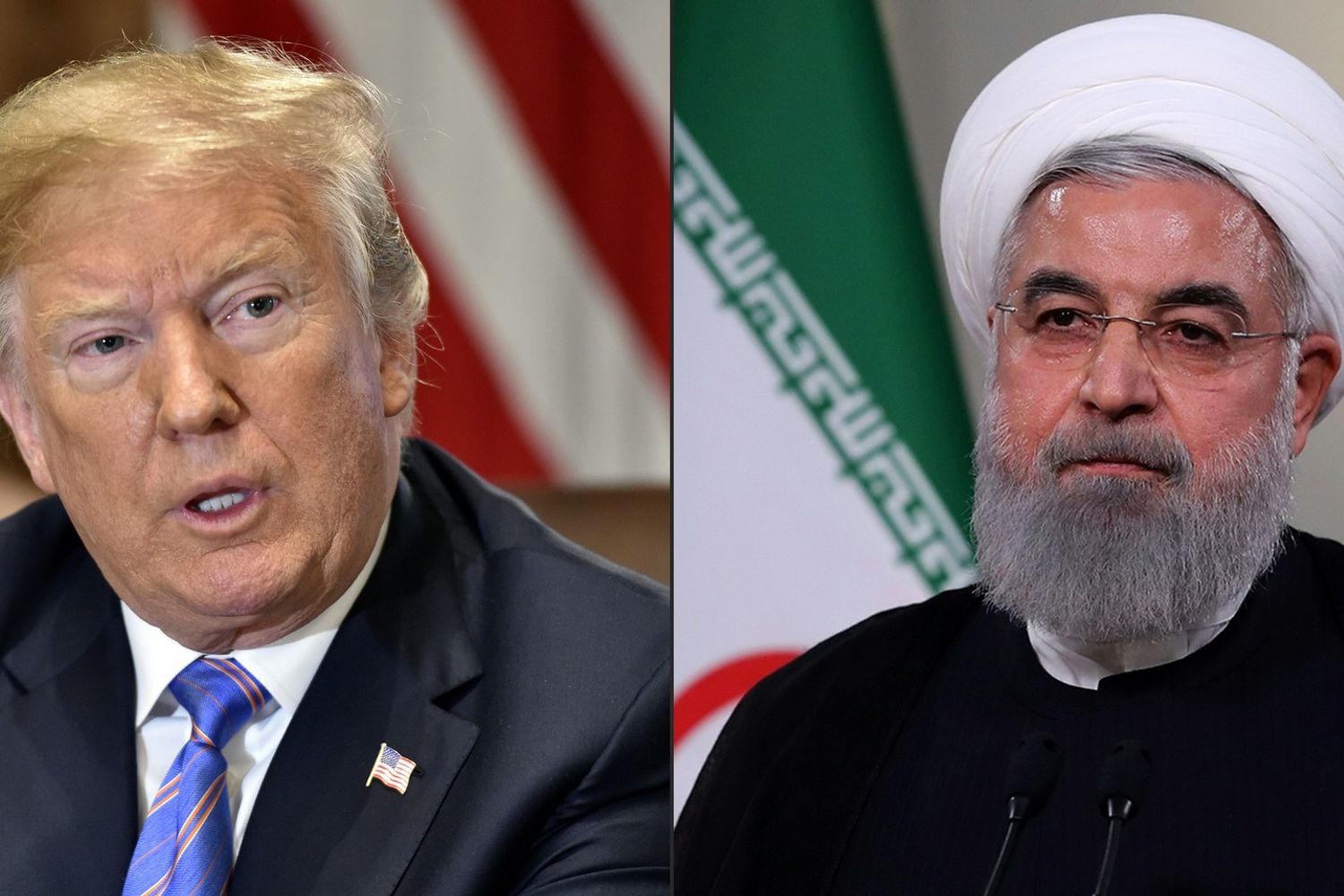 &nbsp;Trump e Rohani