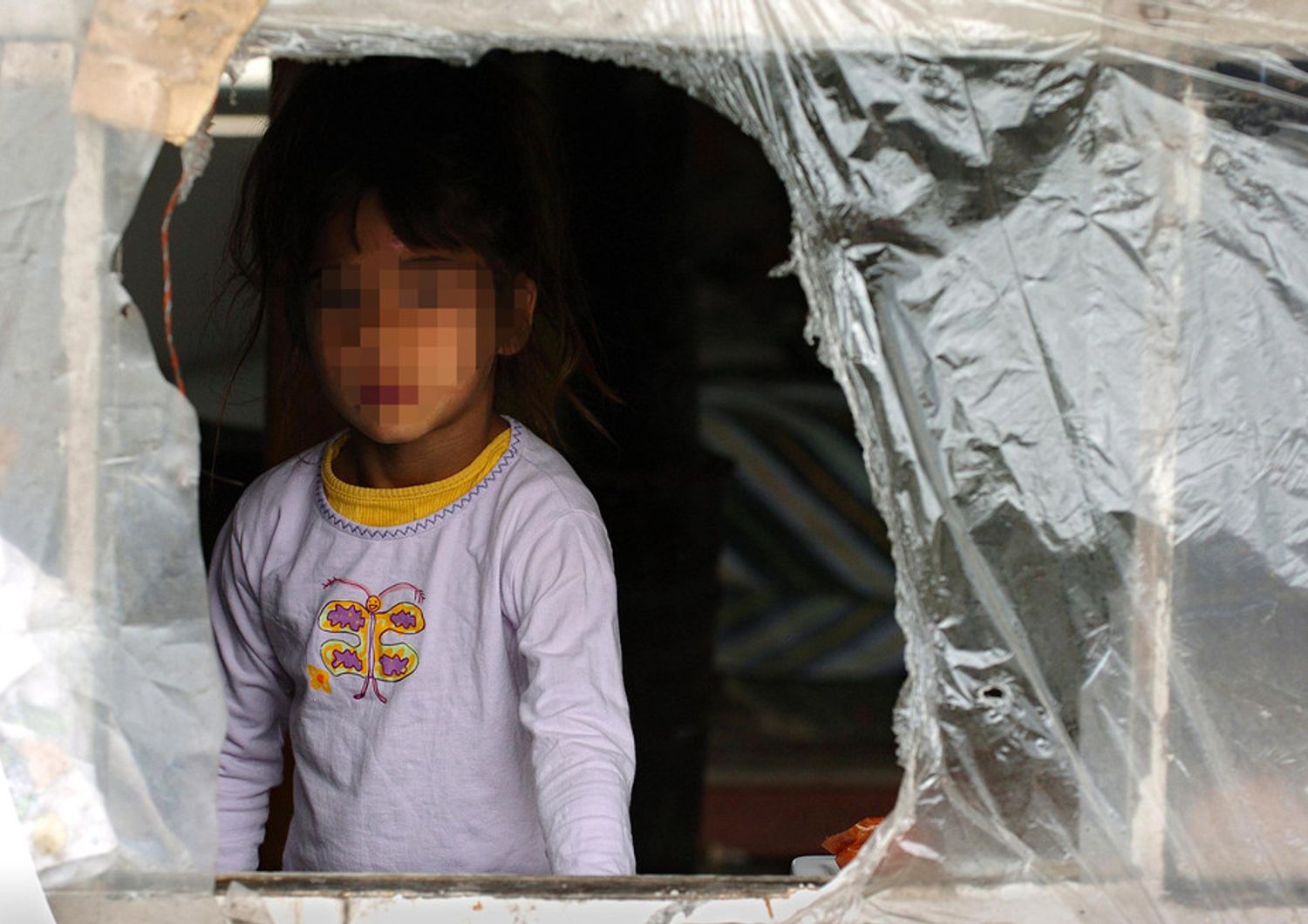 &nbsp;Bambina rom in un campo di Roma, immagine d'archivio (AFP)