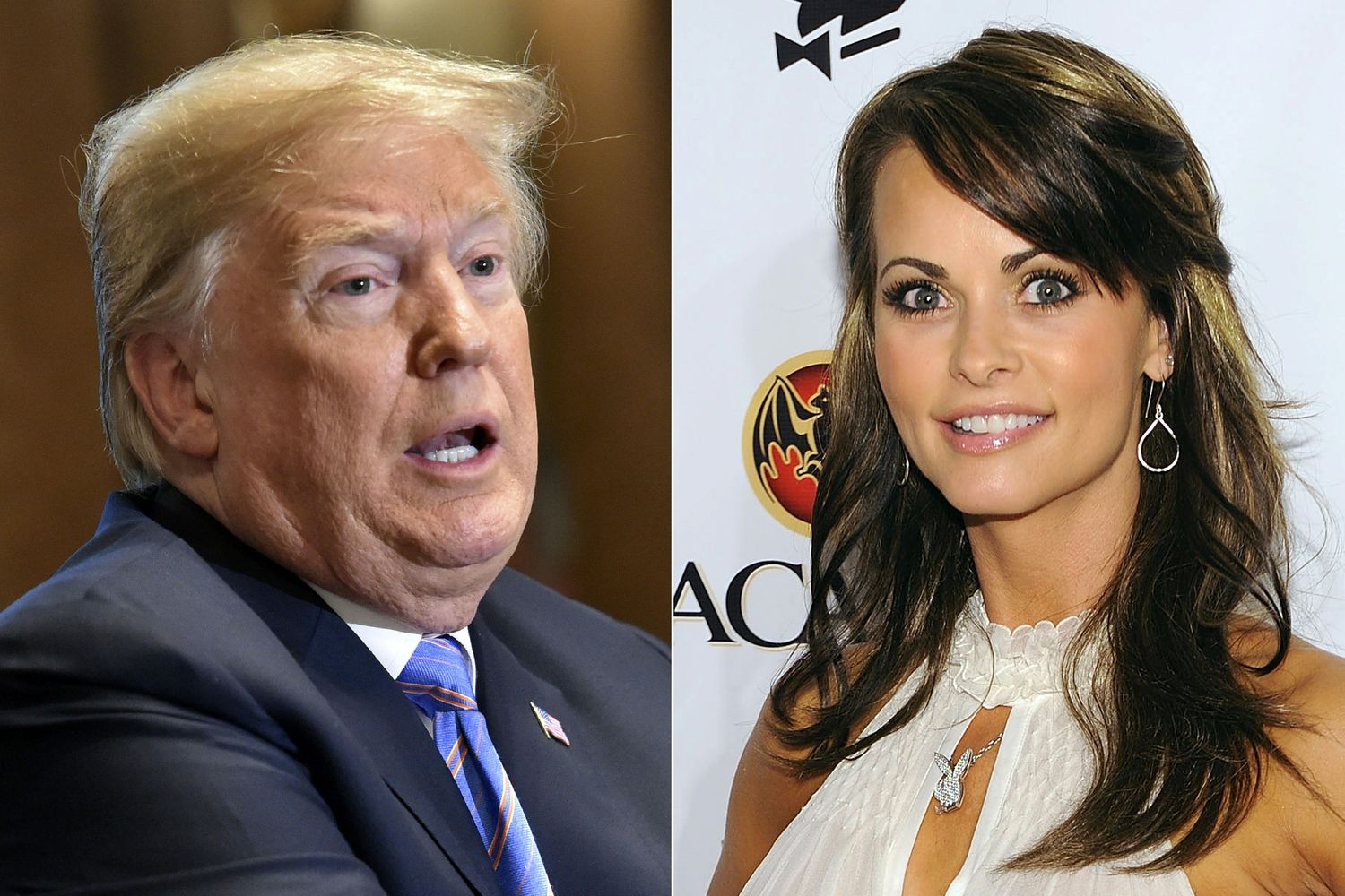 &nbsp;Donald Trump e Karen McDougal