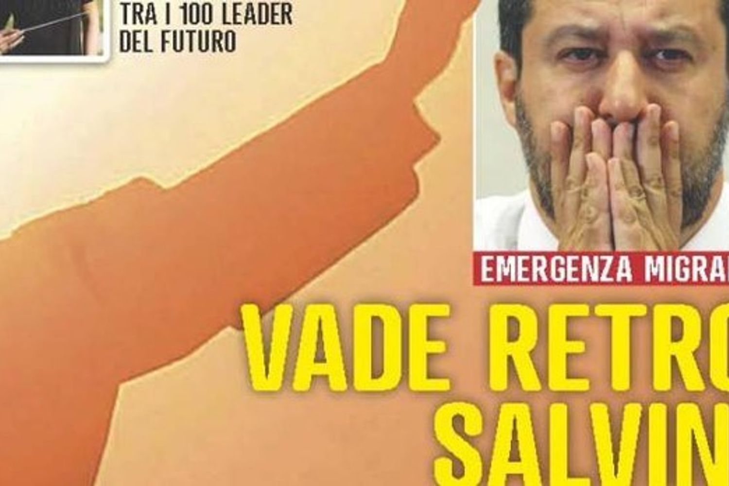 &nbsp;La copertina che Famiglia Cristiana dedica a Salvini