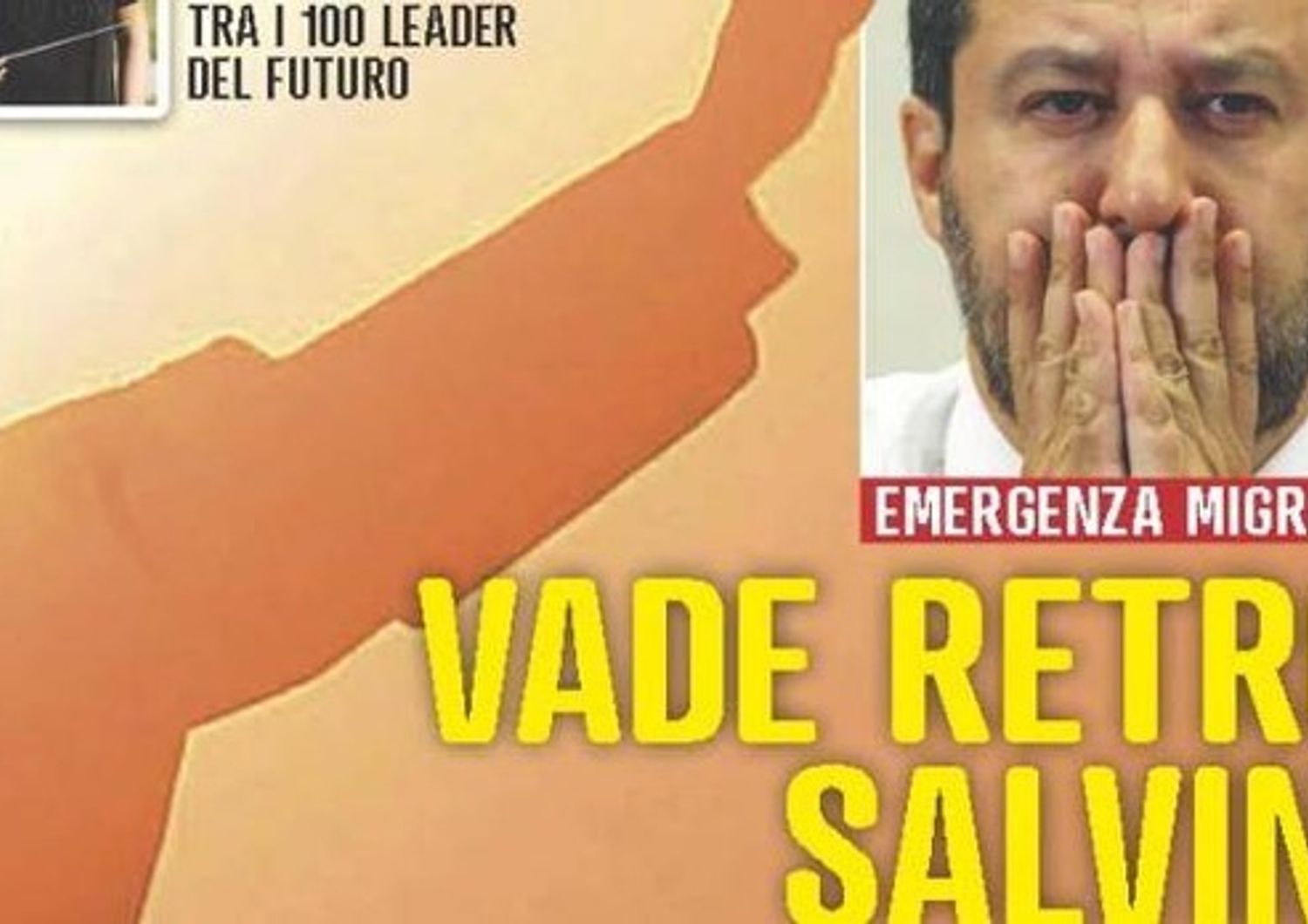 &nbsp;La copertina che Famiglia Cristiana dedica a Salvini