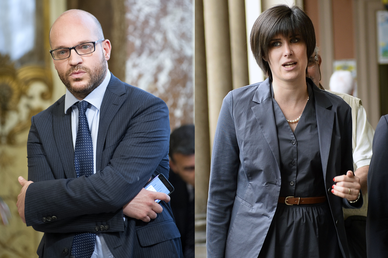 &nbsp;Lorenzo Fontana Chiara Appendino