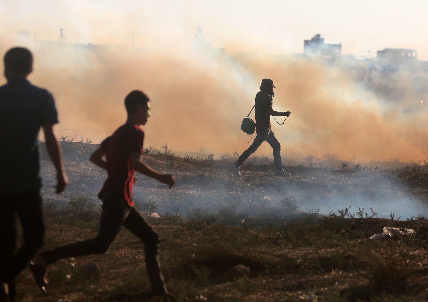 &nbsp;scontri a Gaza (AFP)