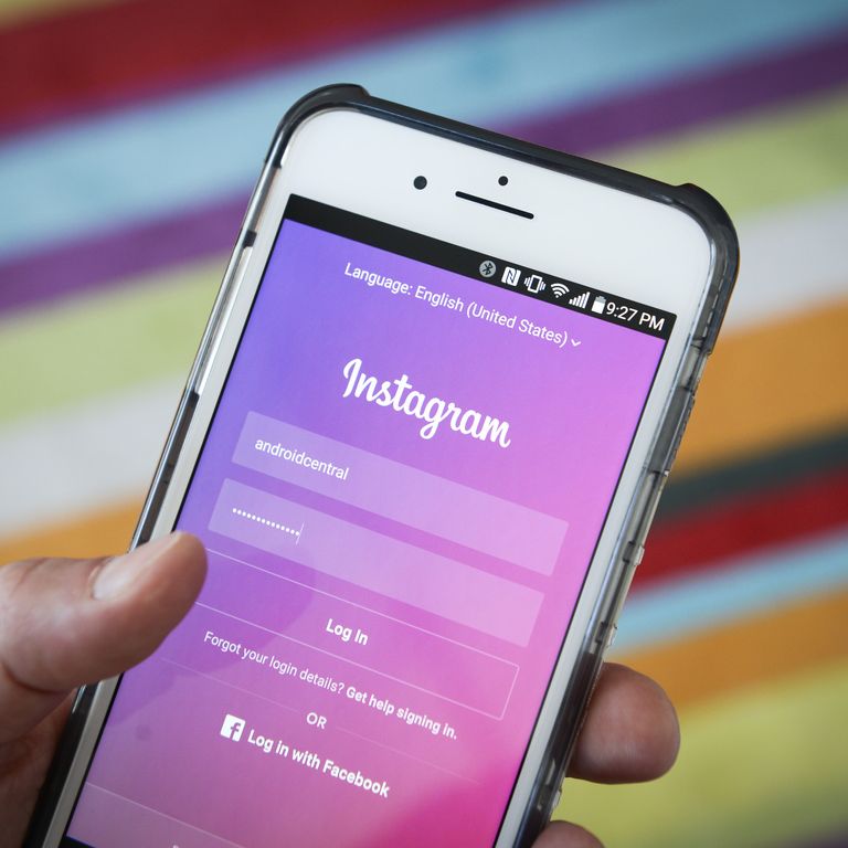 smartphone Instagram