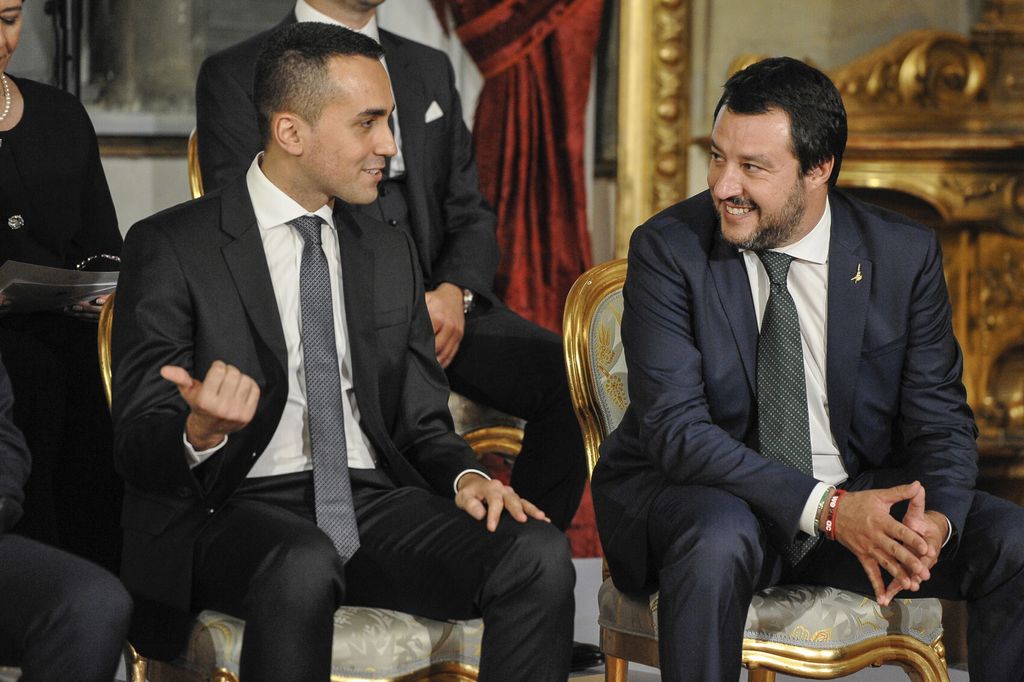 &nbsp;Luigi Di Maio (M5s) e Matteo Salvini (Lega)&nbsp;