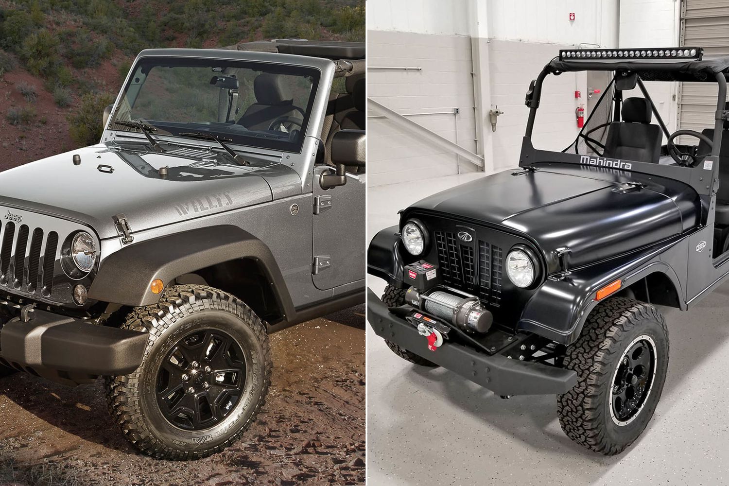 Jeep Willys vs Roxor Mahindra&nbsp;