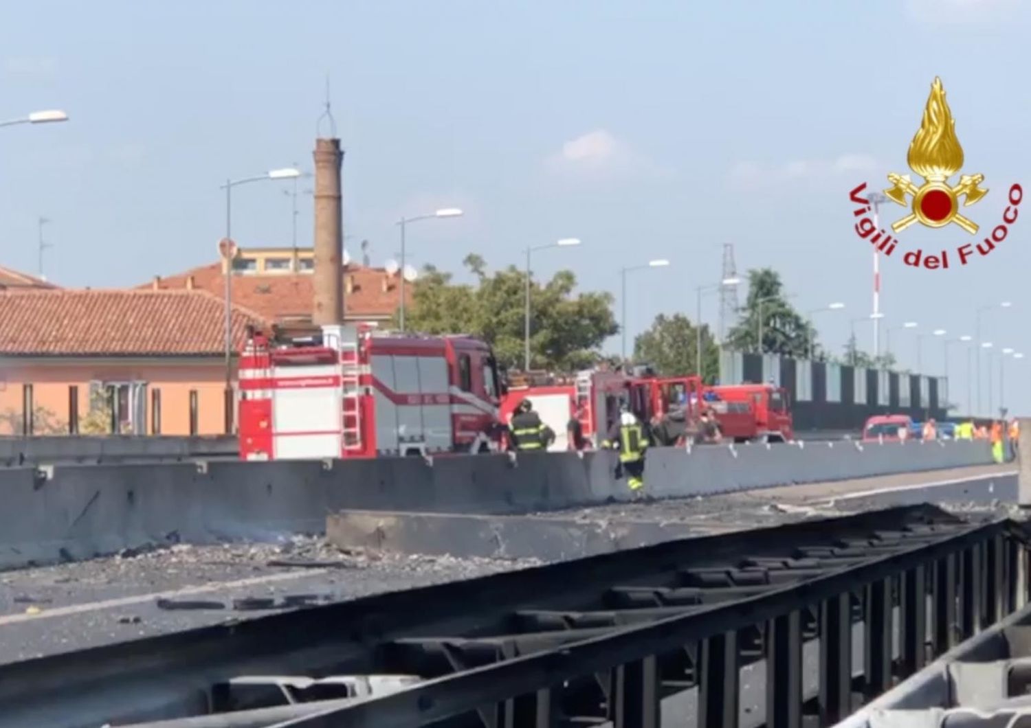 Incidente Bologna, Borgo Panigale, esplosione autocisterna