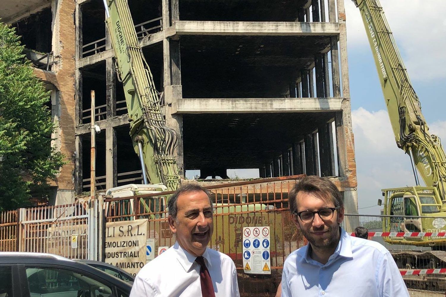 &nbsp;Il sindaco di Milano Beppe Sala e Pierfrancesco Maran